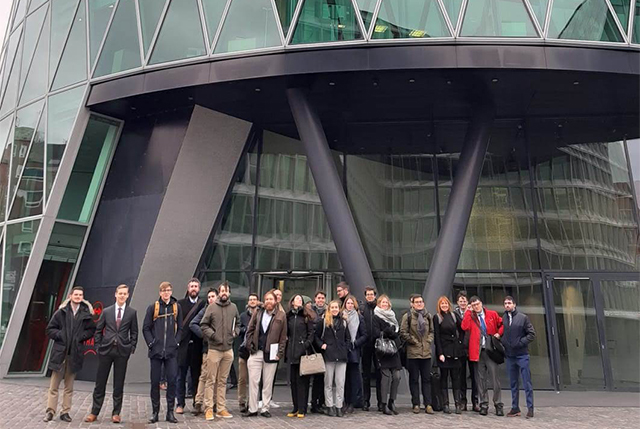 Students outside the ECB